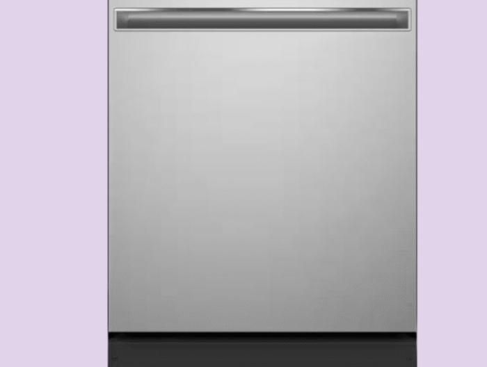 24 in. Top Control Portable Stainless Steel Dishwasher with Stainless Steel Interior, Sanitize, 54 dBA